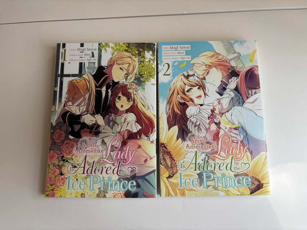The Small-Animallike Lady is Adored by the Ice Prince Manga Volumes 1-2